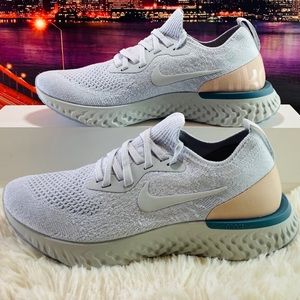 women's nike epic react flyknit pure platinum